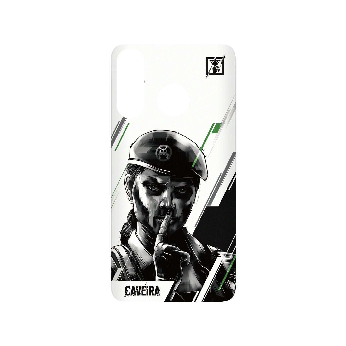 RhinoShield X 6: Siege SolidSuit Huawei P30 Lite Case - Caveira - Sketch