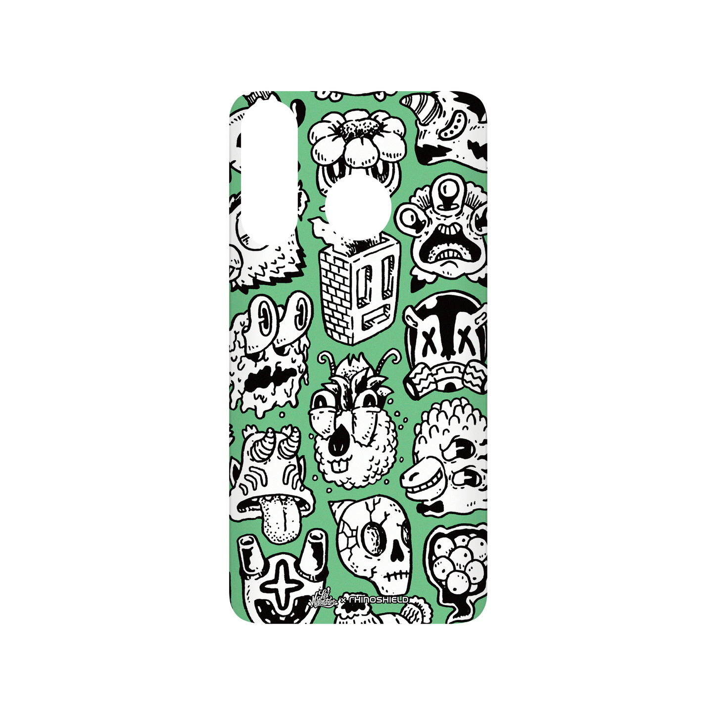 RhinoShield X Lei Melendres SolidSuit Huawei P30 Lite Case - Fun Portraits