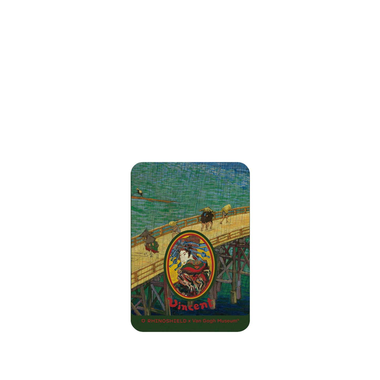 RhinoShield X Van Gogh Museum SolidSuit ASUS Zenfone 8 Flip Case - Bridge in the Rain - Frame
