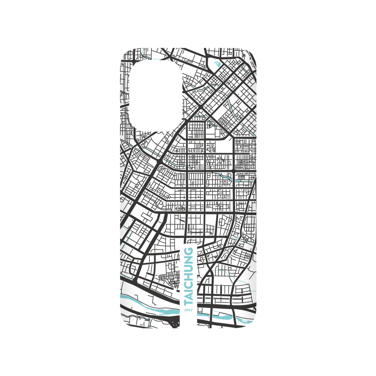 ASUS Zenfone 8 犀牛盾SolidSuit聯名設計款防摔背蓋手機殼 JOCR - Taichung (Black Logo)