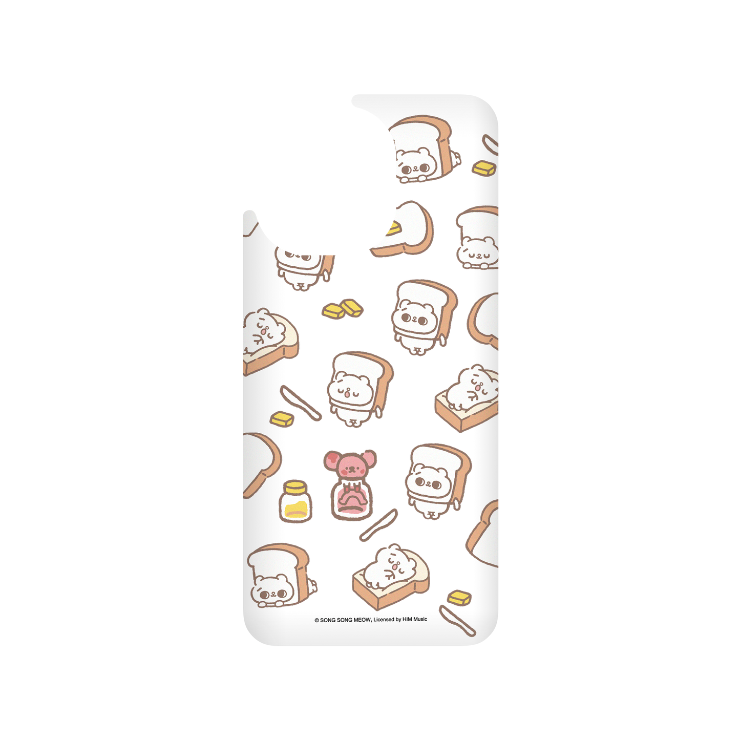 RHINOSHIELD X Song Song Meow by SECOND SolidSuit Xiaomi Mi 11 Case - Toast and jam