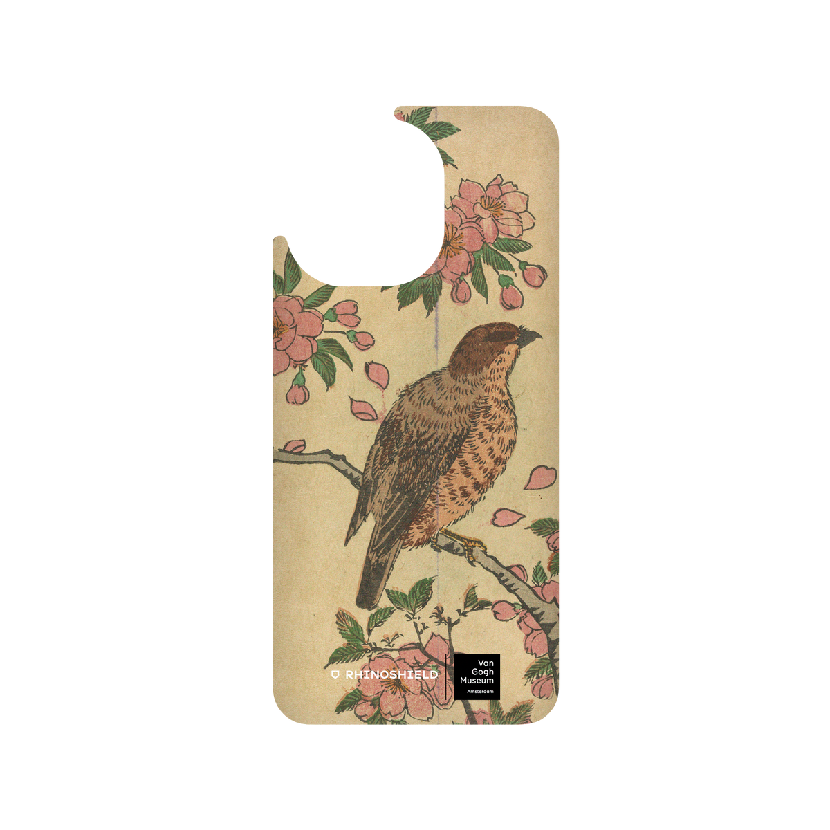 RHINOSHIELD X Van Gogh Museum SolidSuit Xiaomi Mi 11 Case - Cherry Blossoms and Shrike - Utagawa Hiroshige III