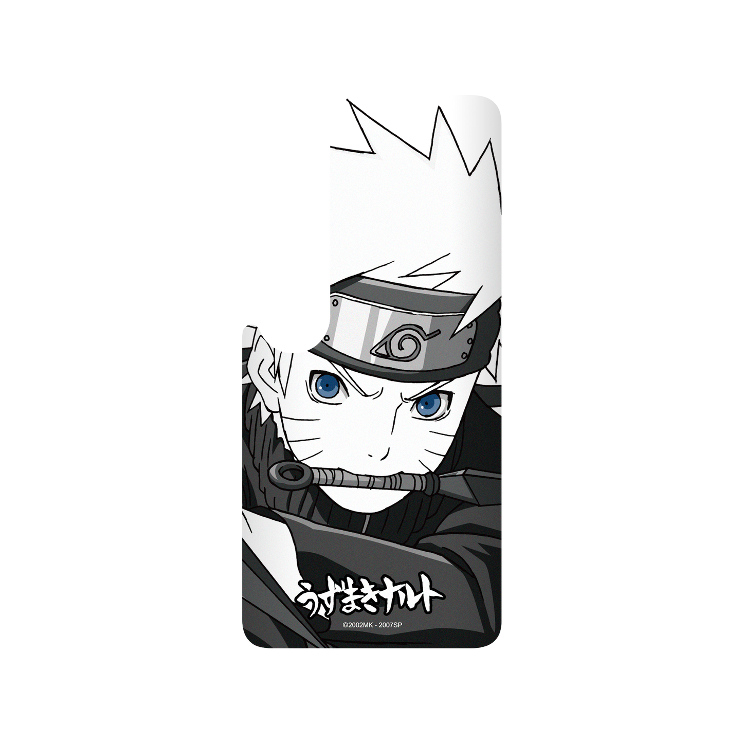 RHINOSHIELD X Naruto Shippuden SolidSuit Xiaomi Mi 10 Case - Naruto Black & White