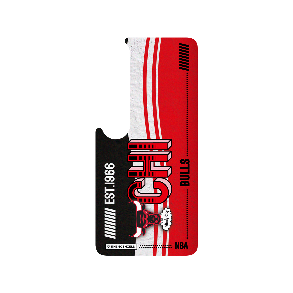Xiaomi Mi 10 Pro 犀牛盾SolidSuit聯名設計款防摔背蓋手機殼 NBA - 復古球員卡-芝加哥公牛 Chicago Bulls - Vintage Card
