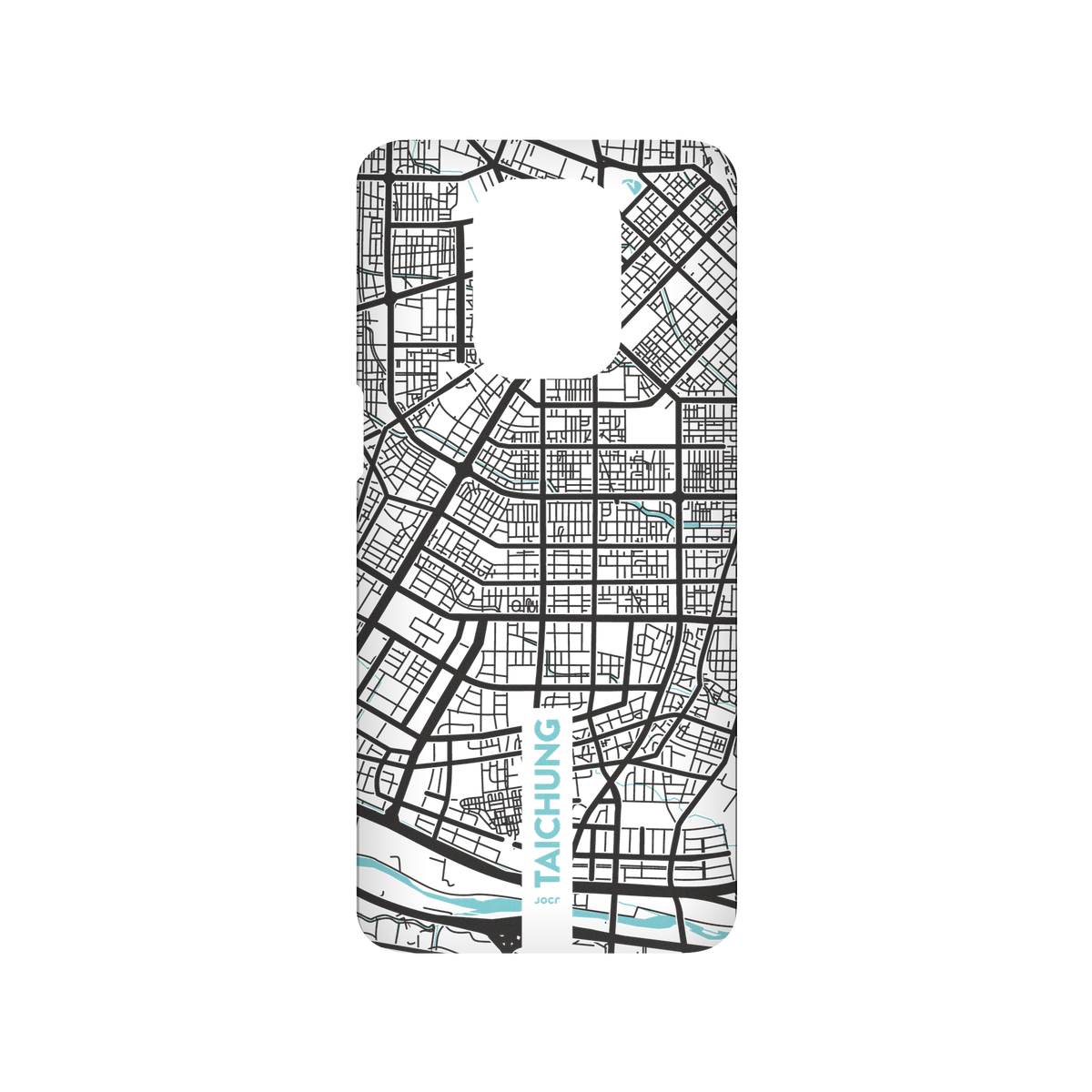 紅米 Note 9 Pro (4G) 犀牛盾SolidSuit聯名設計款防摔背蓋手機殼 JOCR - Taichung (Black Logo)