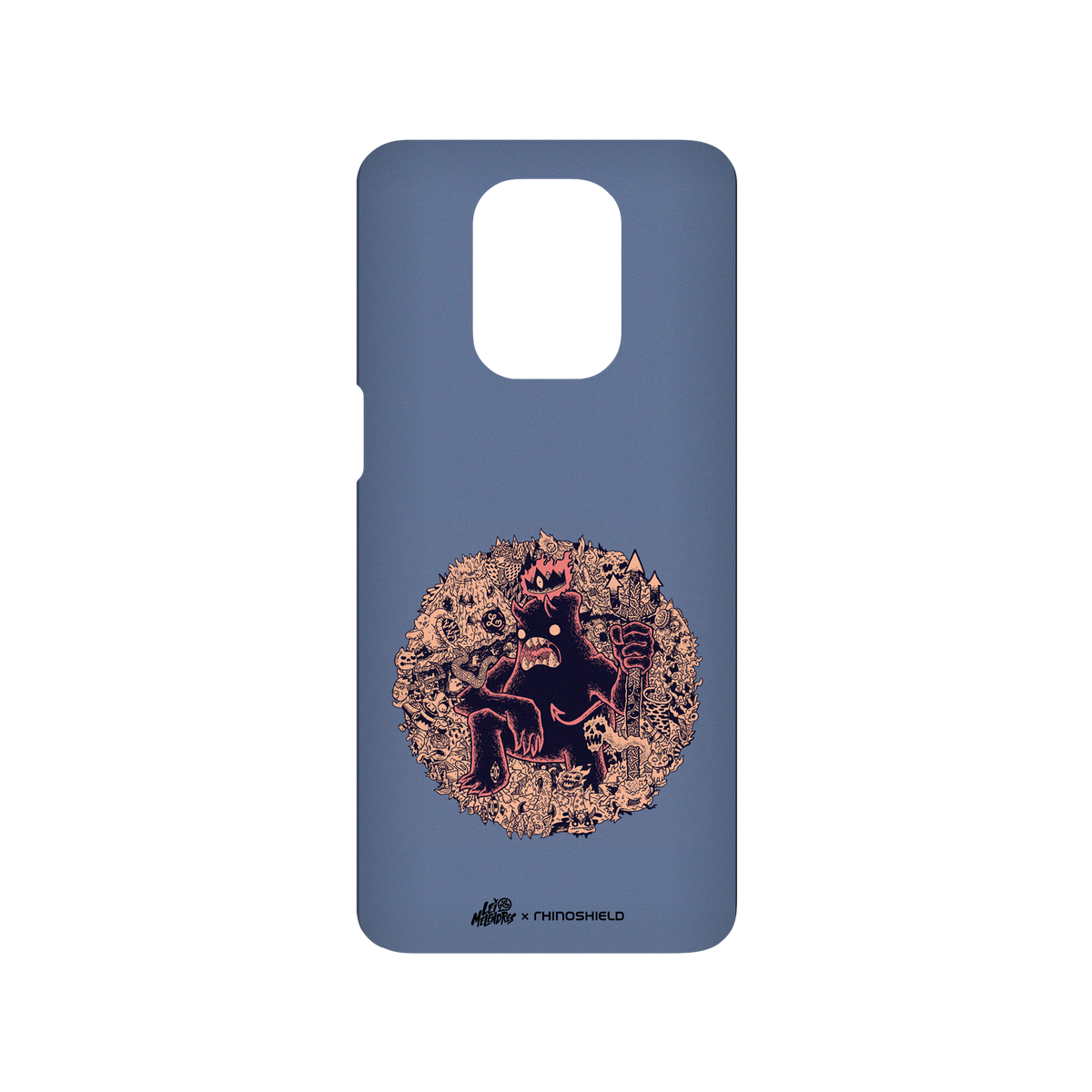 RhinoShield X Lei Melendres SolidSuit Redmi Note 9S Case - Underworld
