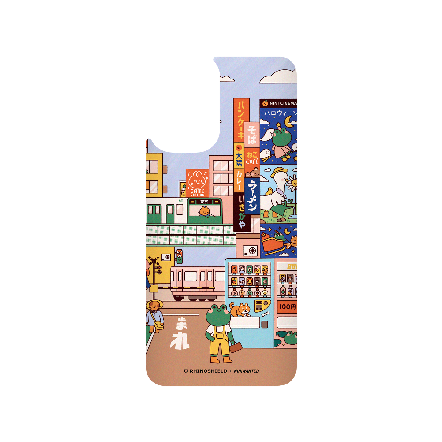 RHINOSHIELD X NINIWANTED SolidSuit Redmi Note 10S Case - Day in Tokyo