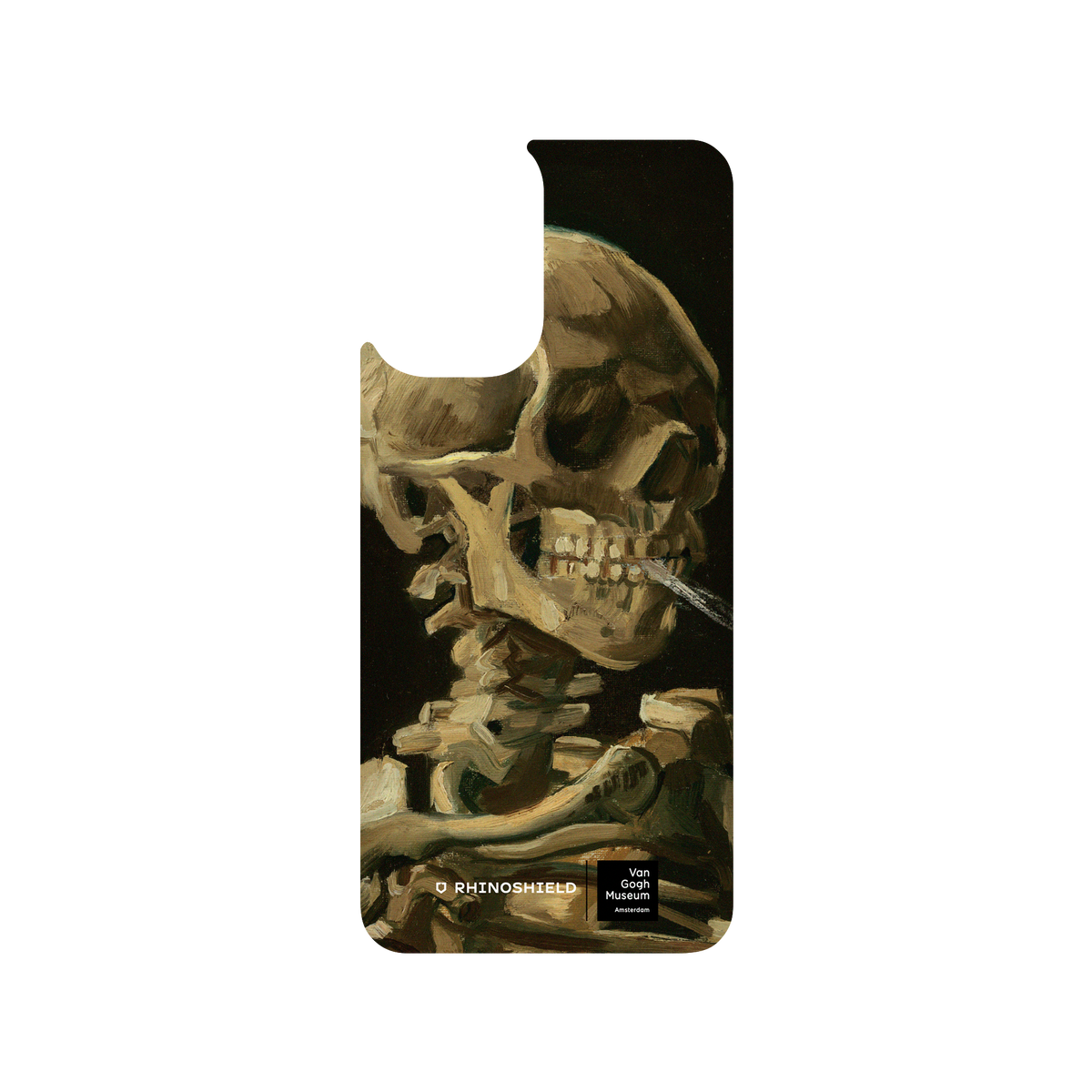 RhinoShield X Van Gogh Museum SolidSuit Redmi Note 10 (4G) Case - Head of a Skeleton with a Burning Cigarette