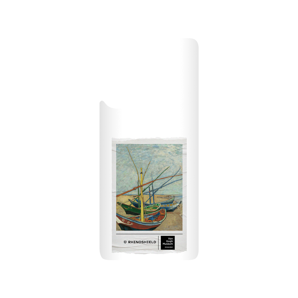 RHINOSHIELD X Van Gogh Museum SolidSuit Redmi Note 10 Pro 4G (Global) Case - Fishing Boats on the Beach - Ticket