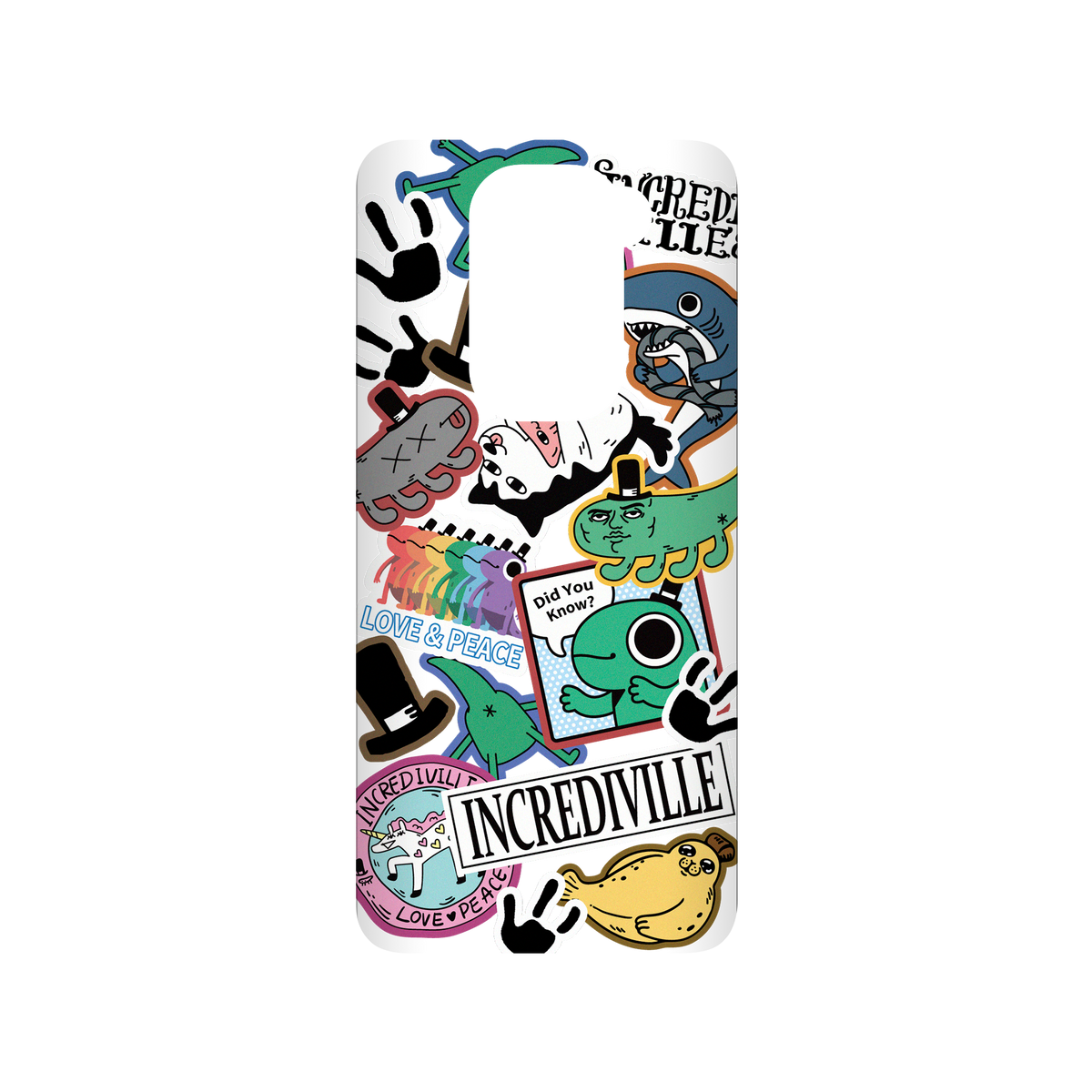 RhinoShield X Incrediville SolidSuit Redmi Note 9 (4G Global) Case - Odd Sticker Album