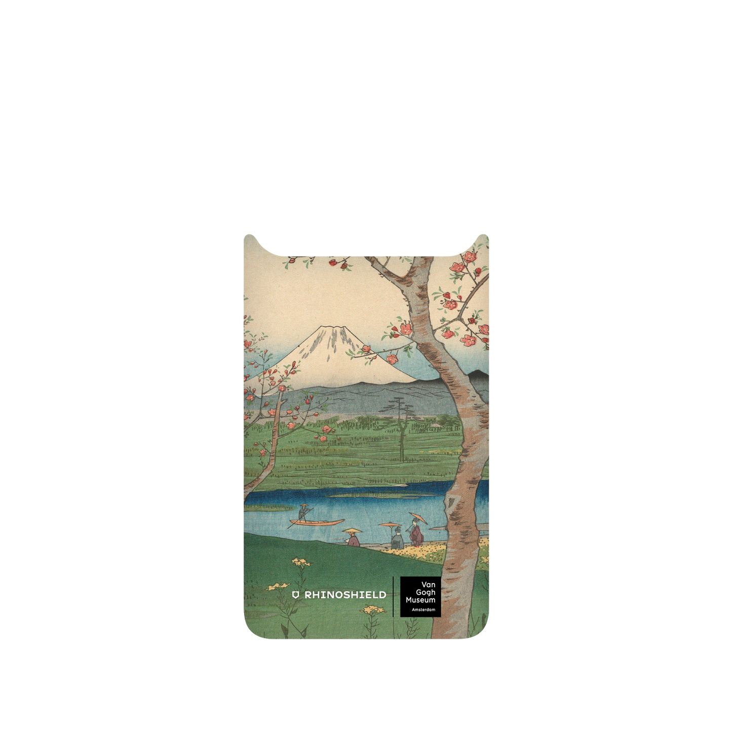 RHINOSHIELD X Van Gogh Museum SolidSuit Xiaomi Mi 11 Ultra Case - View of Mount Fuji from Koshigaya - Utagawa Hiroshige