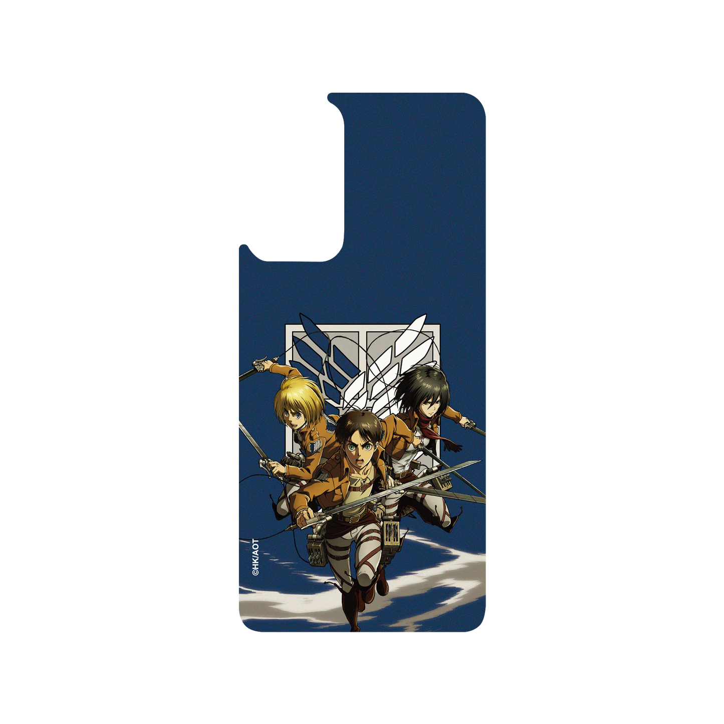 RhinoShield X Attack on Titan SolidSuit Redmi Note 11 Pro Global (4G/5G) Case - Eren, Mikasa, and Armin