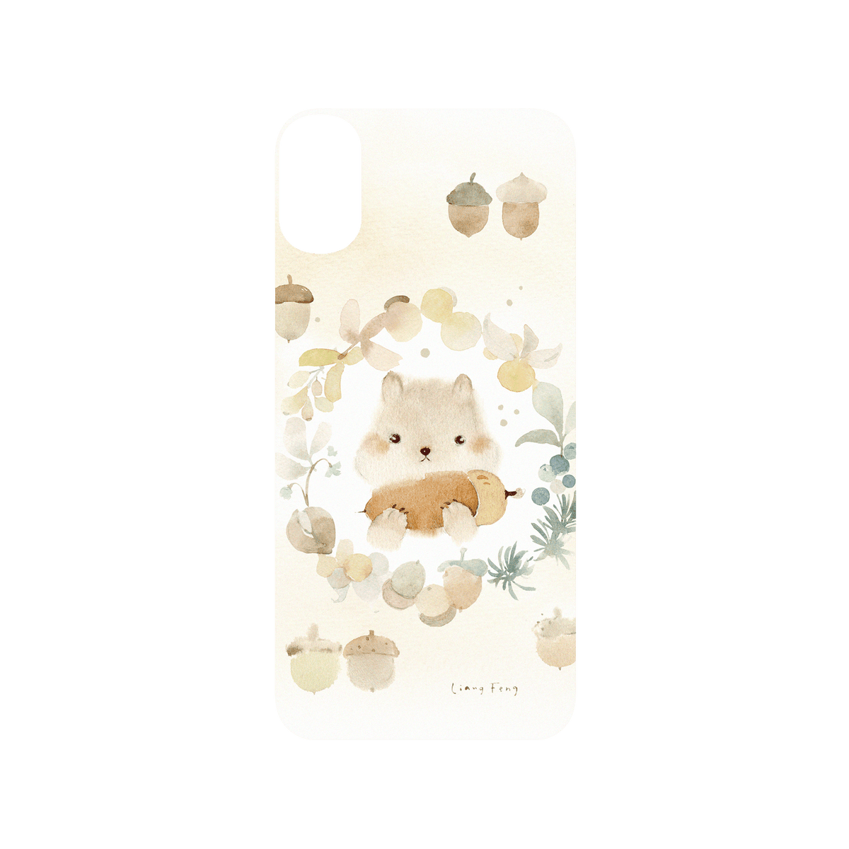 RhinoShield X Liang Feng SolidSuit iPhone XS Case - Squirrel