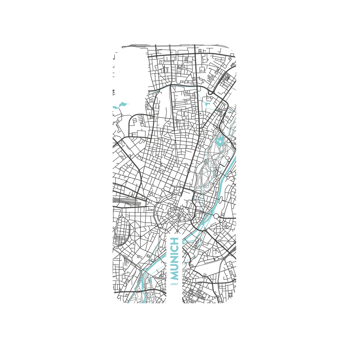 RhinoShield X JOCR SolidSuit iPhone X Case - Munich (Black Logo)