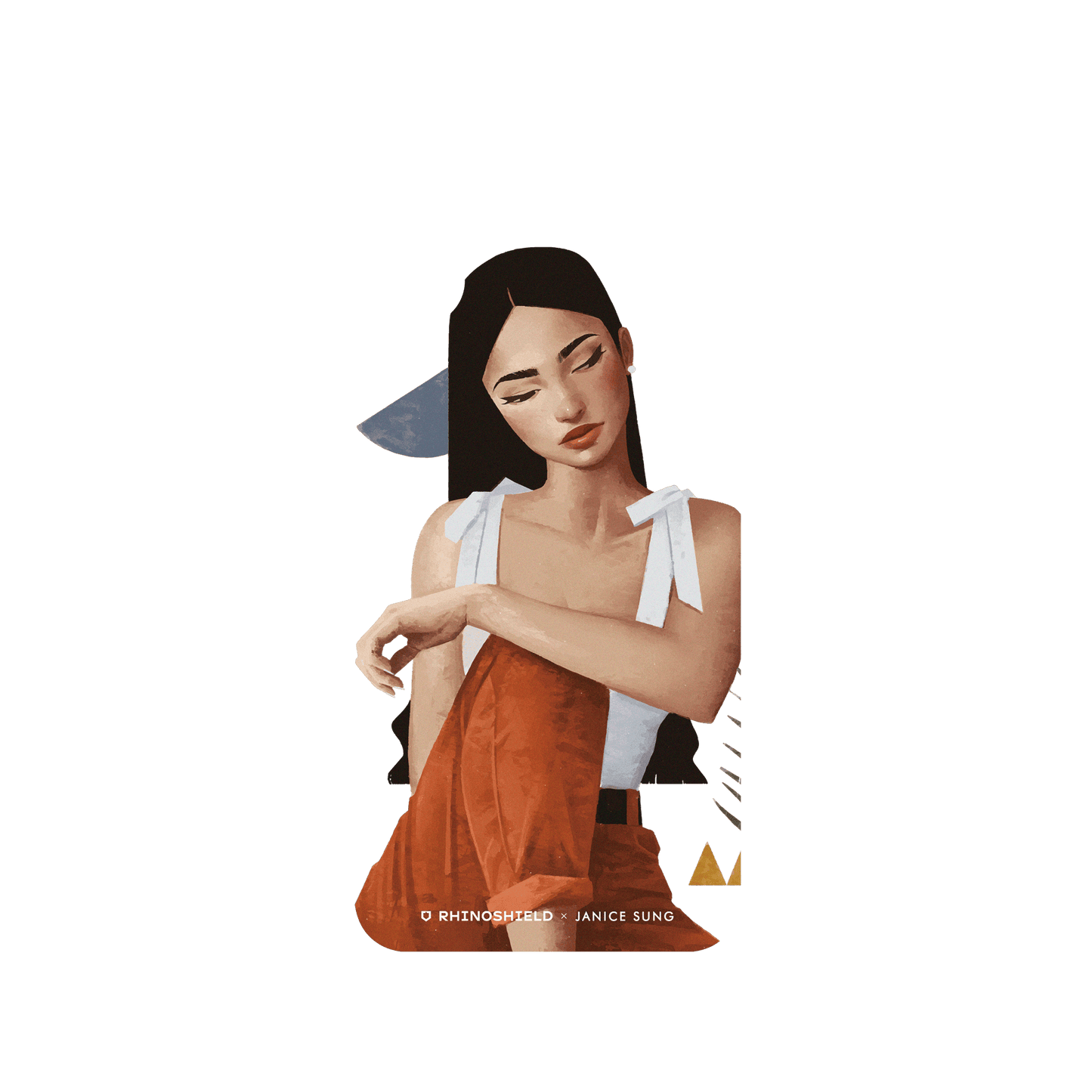 RhinoShield X Janice Sung SolidSuit iPhone X Case - Citrus