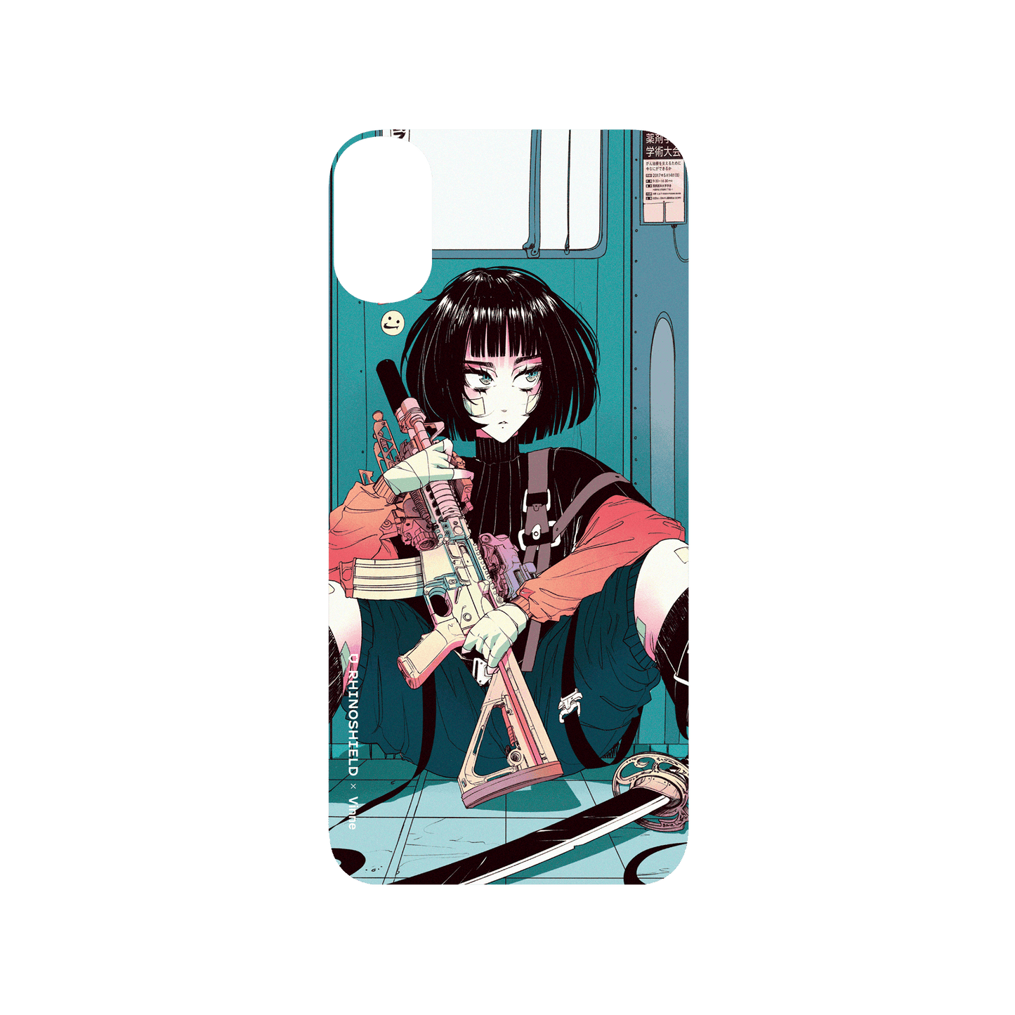 RhinoShield X Vinne SolidSuit iPhone XS Case - Yuna