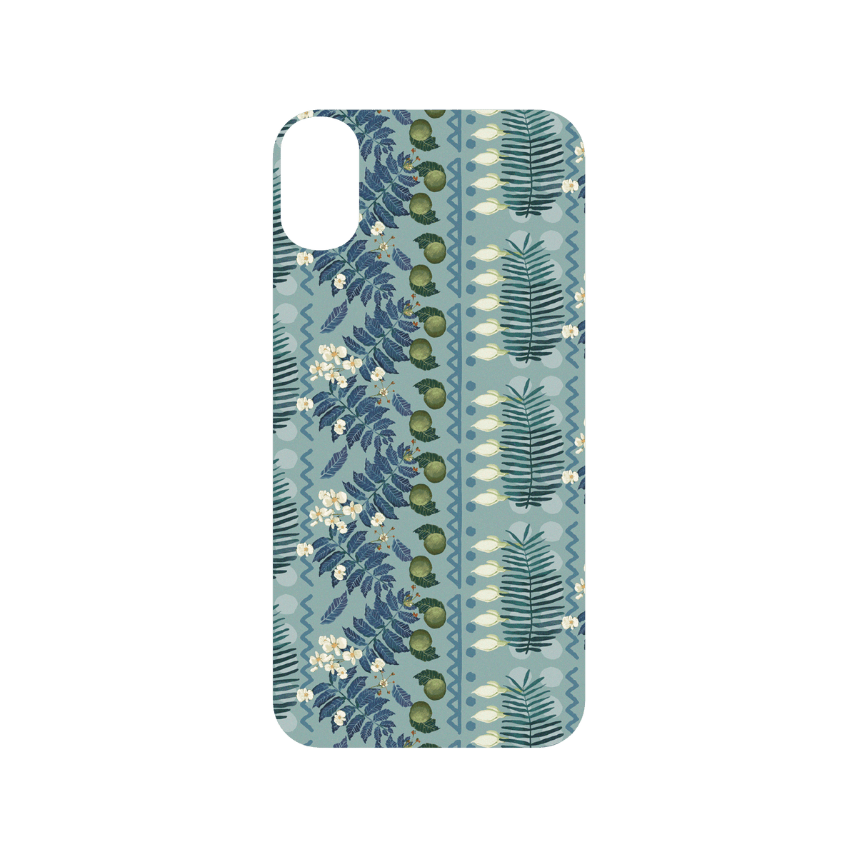 RHINOSHIELD X WasangShow SolidSuit iPhone XR Case - Tropical Plants