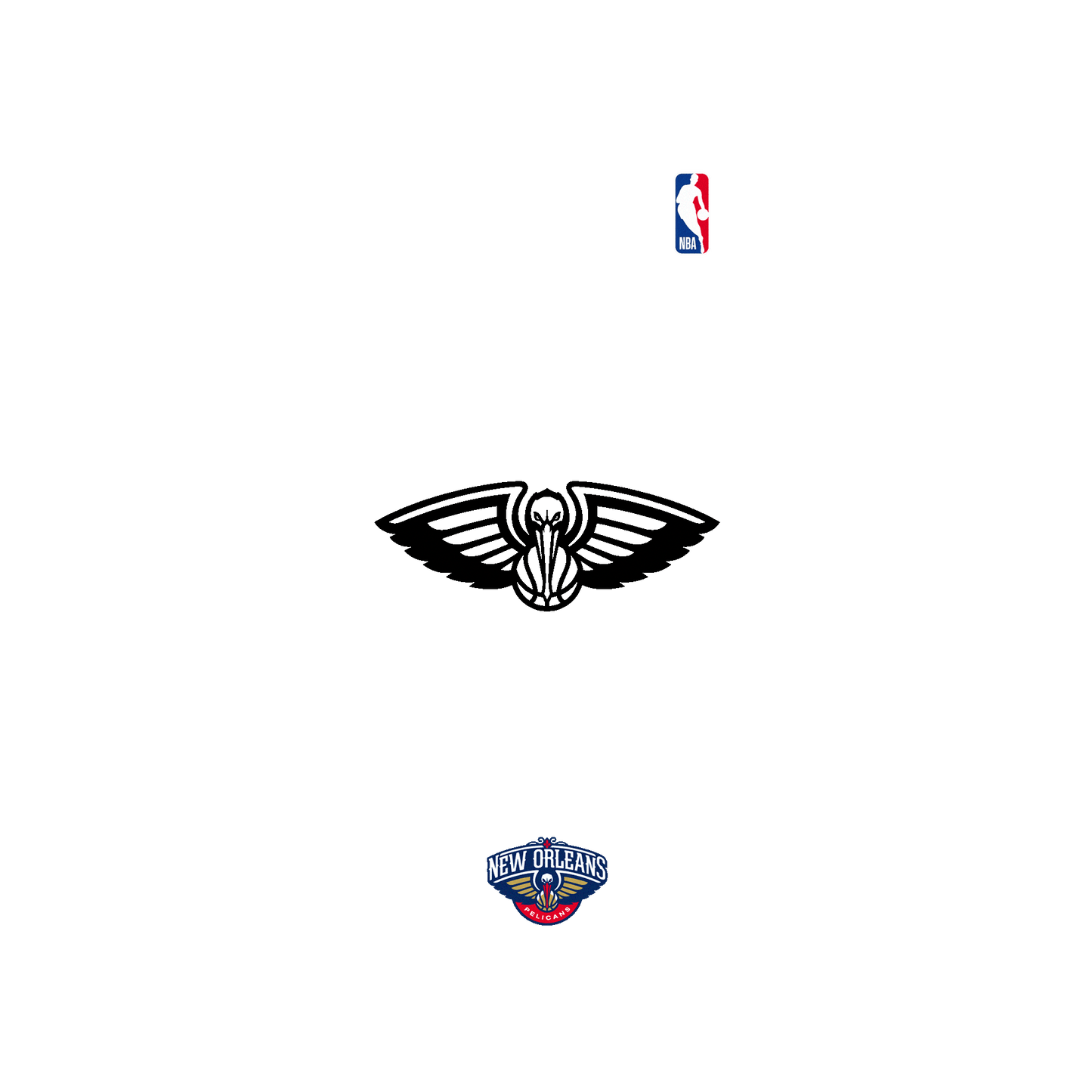 iPhone XS Max 犀牛盾SolidSuit聯名設計款防摔背蓋手機殼 NBA - B&W-新奧爾良鵜鶘 New Orleans Pelicans B&W