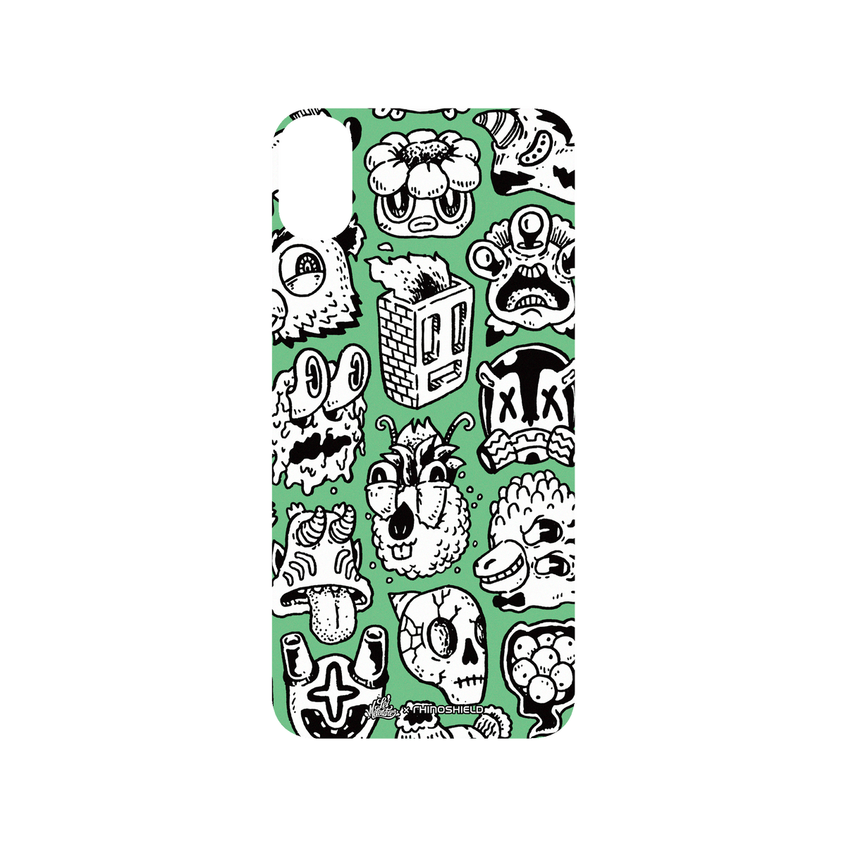 RhinoShield X Lei Melendres SolidSuit iPhone XS Max Case - Fun Portraits