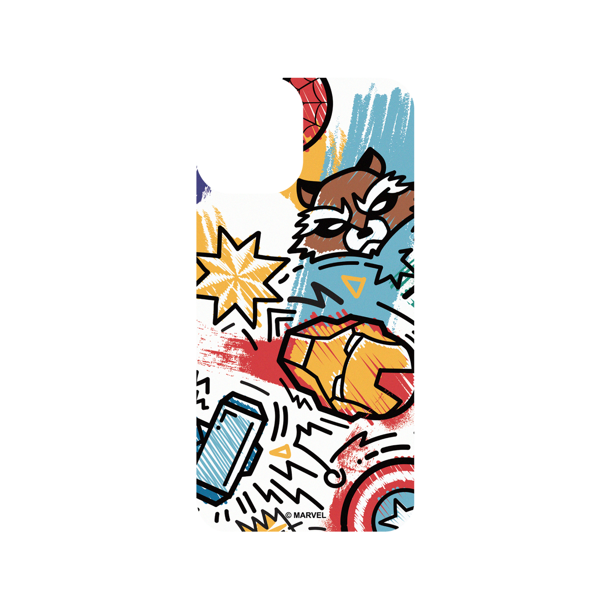 iPhone 11 Pro 犀牛盾SolidSuit防摔背蓋手機殼 Marvel 漫威 - 漫威英雄-復仇者聯盟-卡通風格