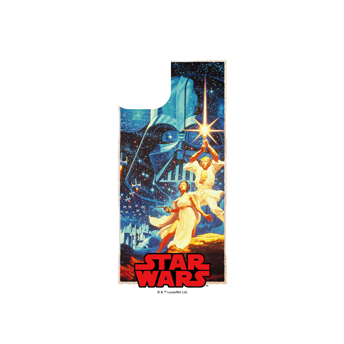 iPhone 11 Pro 犀牛盾SolidSuit防摔背蓋手機殼 StarWars 星際大戰系列 - 路克&莉亞公主-電影海報