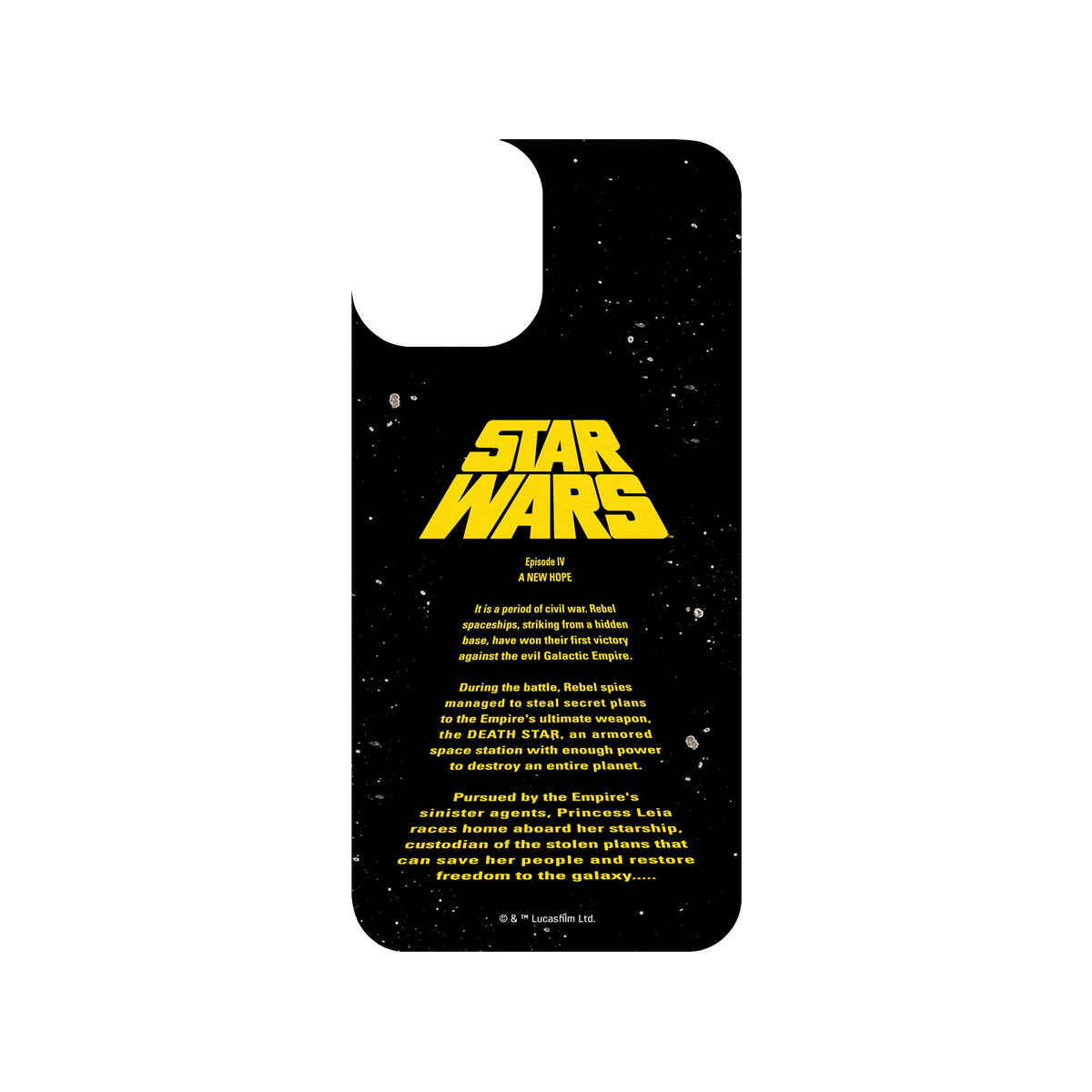 iPhone 11 Pro 犀牛盾SolidSuit防摔背蓋手機殼 StarWars 星際大戰系列 - 星際大戰-開場字幕