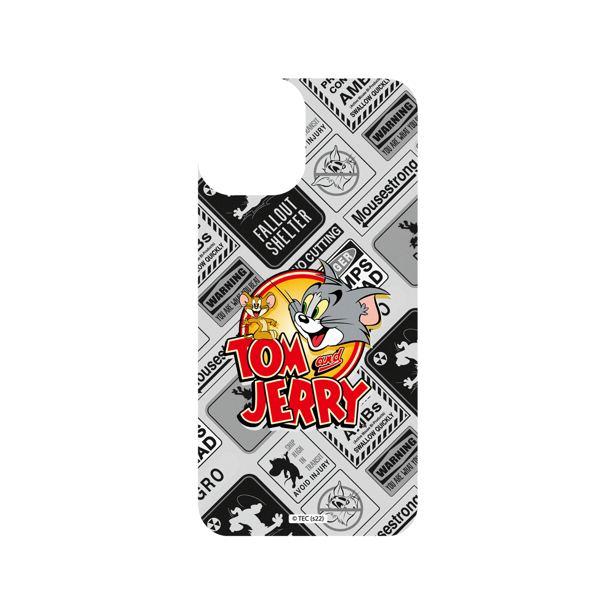 iPhone 11 Pro 犀牛盾SolidSuit防摔背蓋手機殼 Tom and Jerry - 貼紙系列 - 復古LOGO