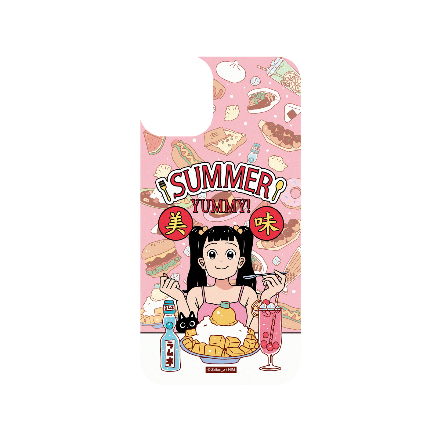 iPhone 11 犀牛盾SolidSuit聯名設計款防摔背蓋手機殼 Zzifan_z - Summer Girl