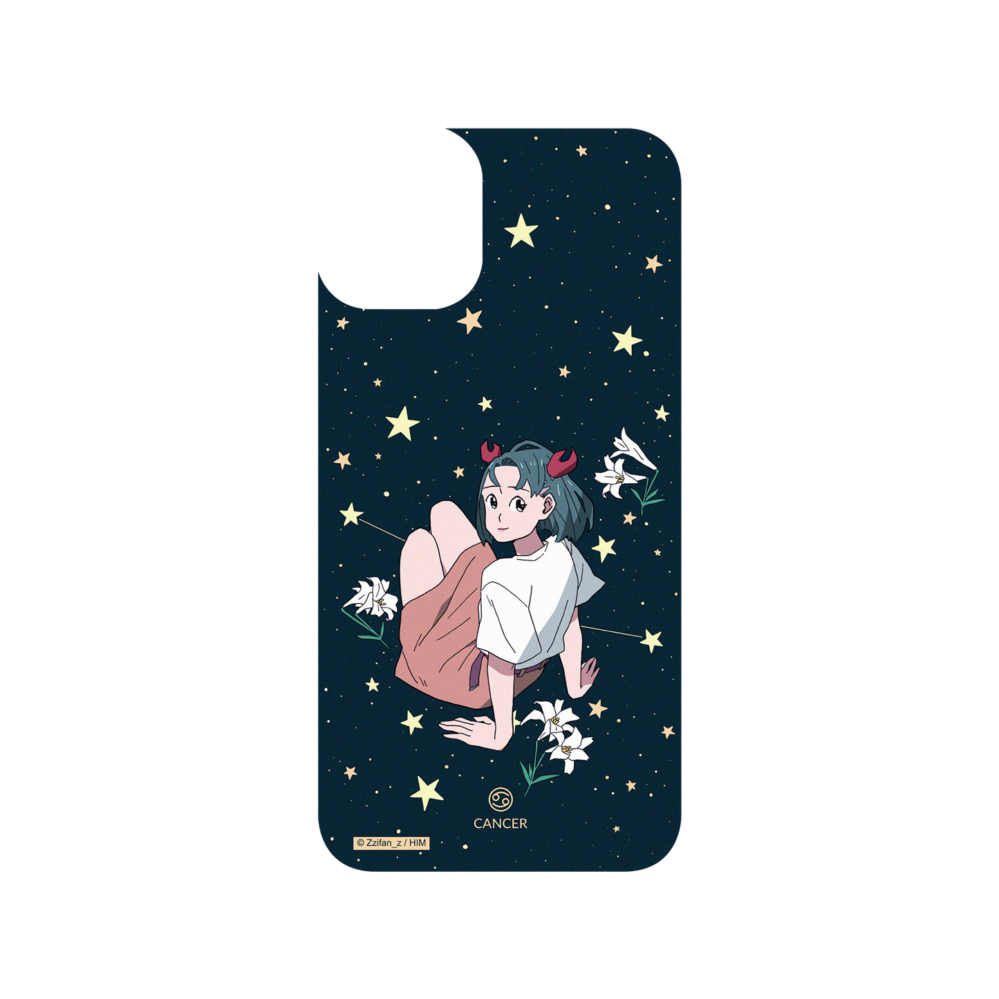 iPhone 11 犀牛盾SolidSuit聯名設計款防摔背蓋手機殼 Zzifan_z - 巨蟹座女孩