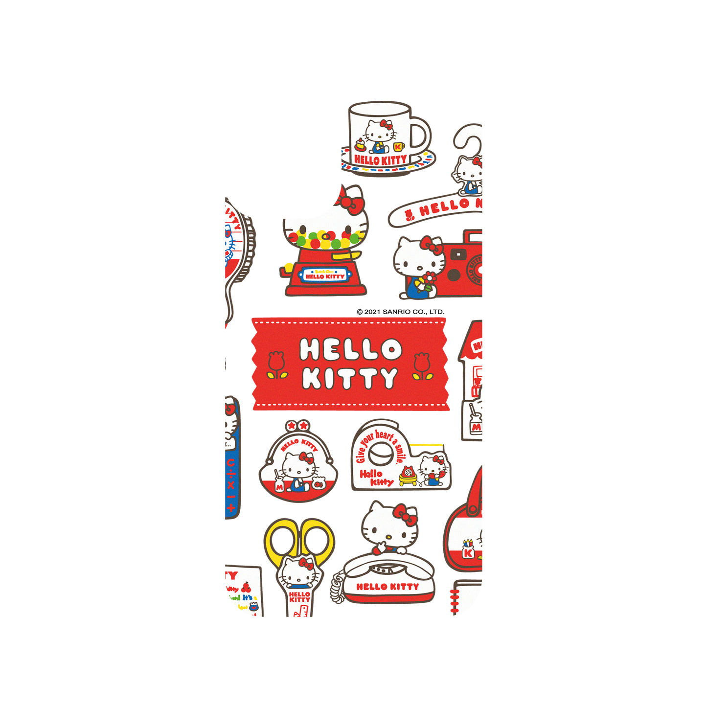 iPhone 11 犀牛盾SolidSuit聯名設計款防摔背蓋手機殼 Hello Kitty - Sticker-Hello Kitty生活小物