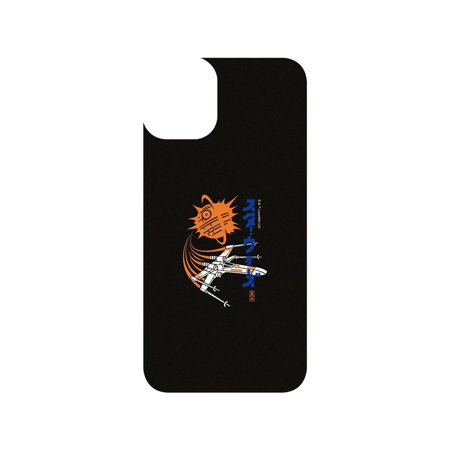 iPhone 11 犀牛盾SolidSuit聯名設計款防摔背蓋手機殼 StarWars 星際大戰系列 - 戰機-日文字系列