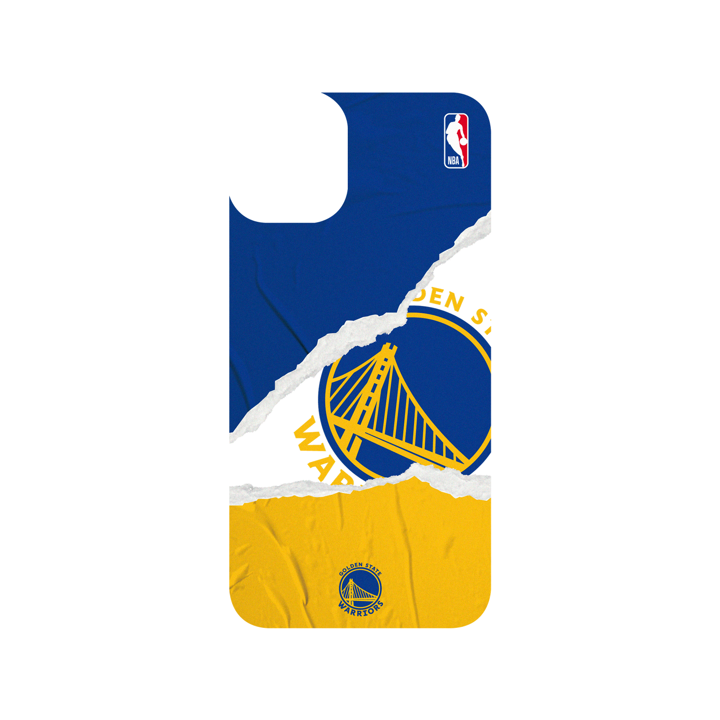 iPhone 11 犀牛盾SolidSuit聯名設計款防摔背蓋手機殼 NBA - 熱血系列-金州勇士 Golden State Warriors - Sweat and tears