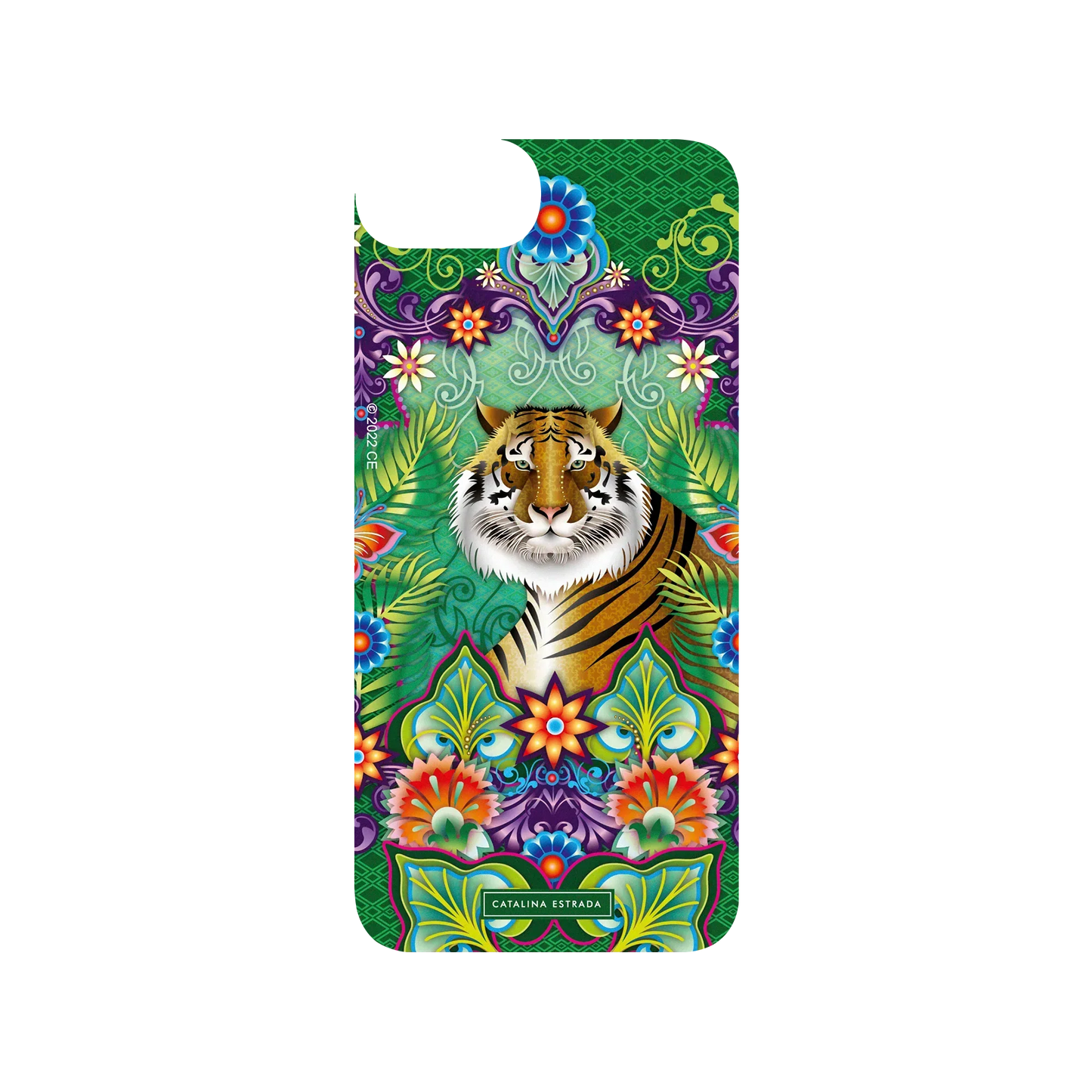RHINOSHIELD X Catalina Estrada SolidSuit iPhone 8 Case - Bengal Tiger