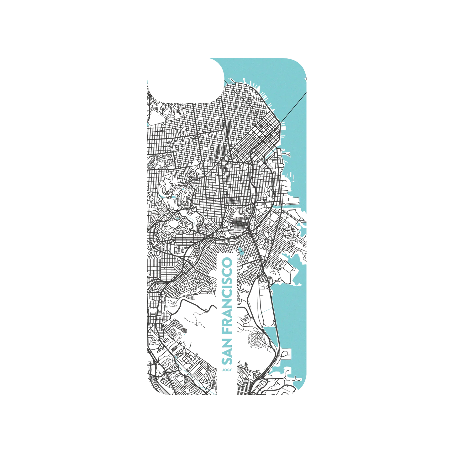 RHINOSHIELD X JOCR SolidSuit iPhone 8 Case - San Francisco (Black Logo)