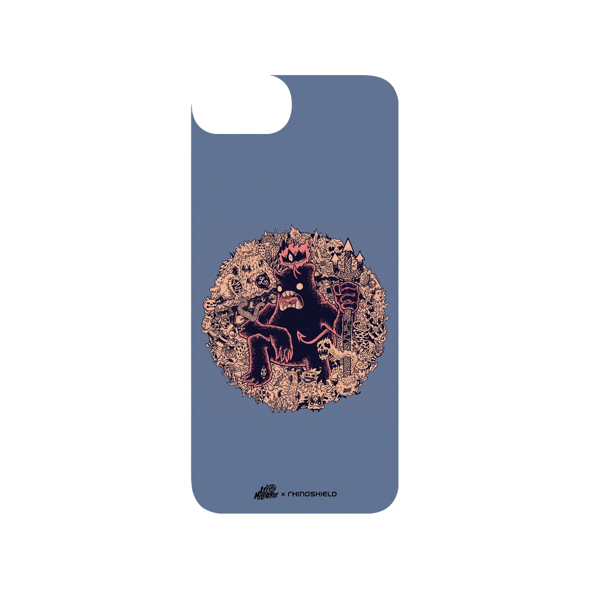 RHINOSHIELD X Lei Melendres SolidSuit iPhone SE (2nd generation) Case - Underworld