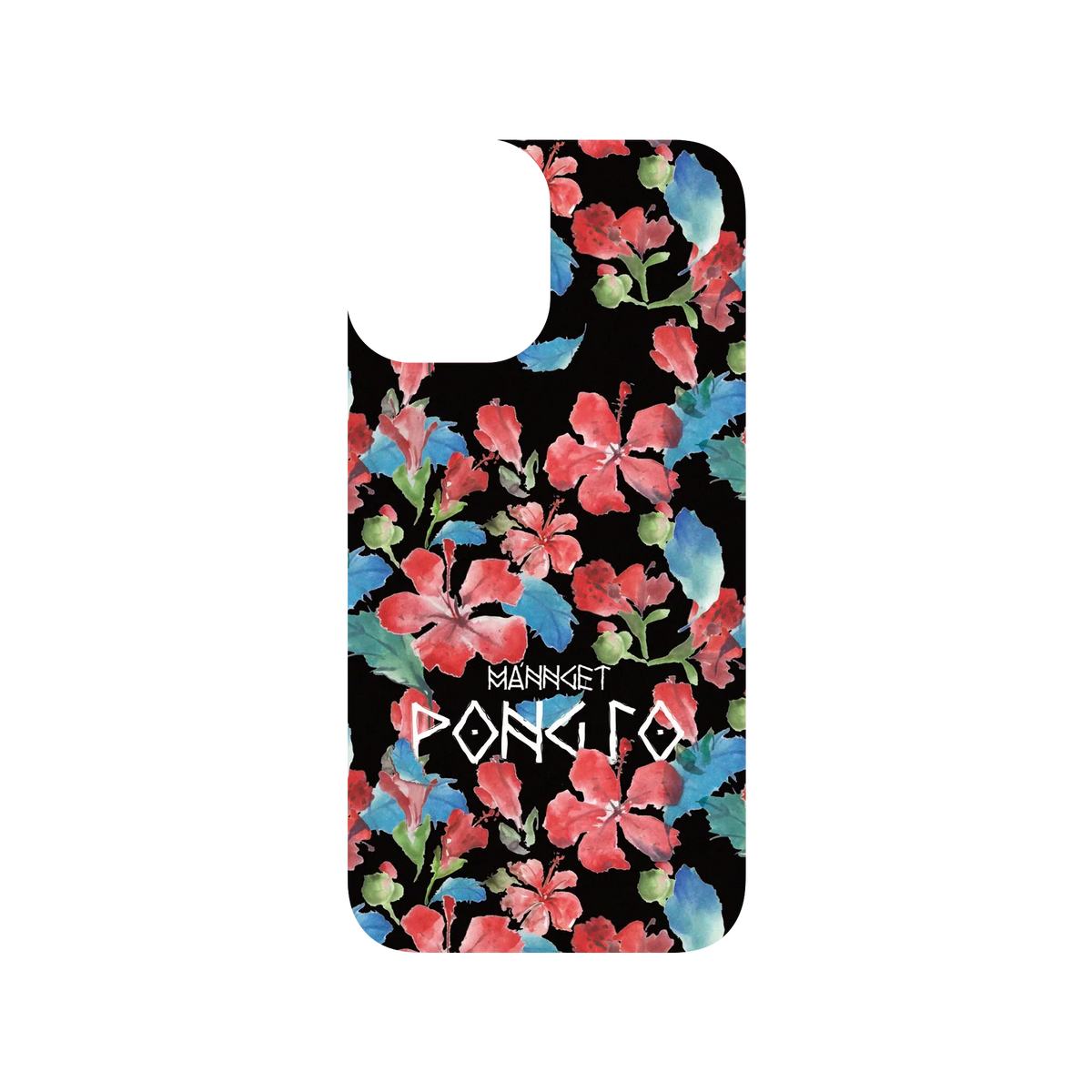 RHINOSHIELD X WasangShow SolidSuit iPhone 12 mini Case - WAWA - Hibiscus Flower Black