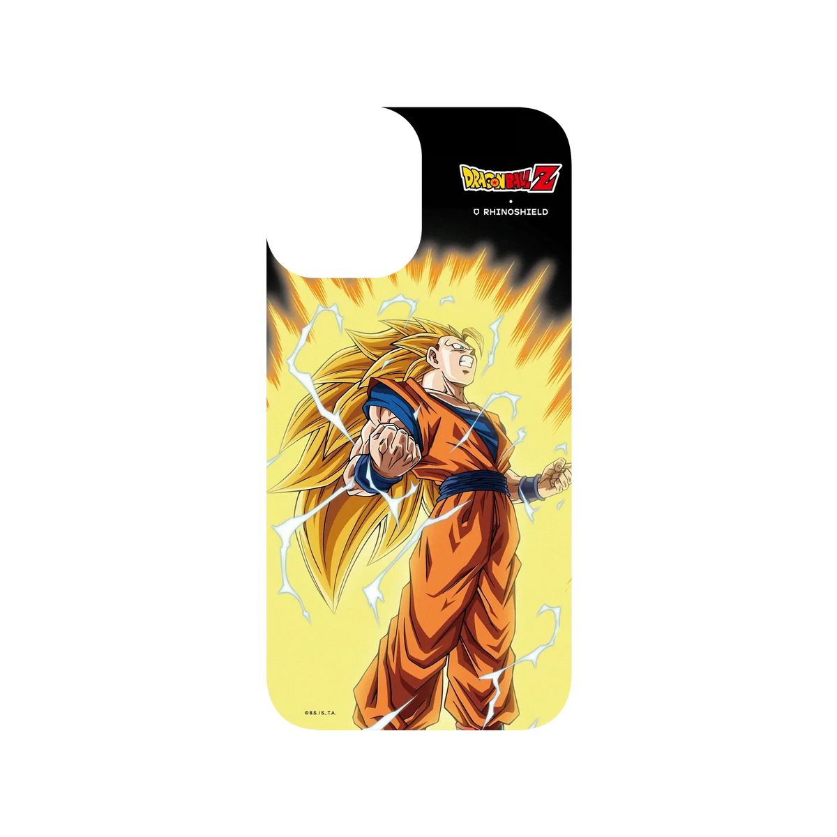 RHINOSHIELD X Dragon Ball Z SolidSuit iPhone 12 mini Case - Goku - Super Saiyan 3