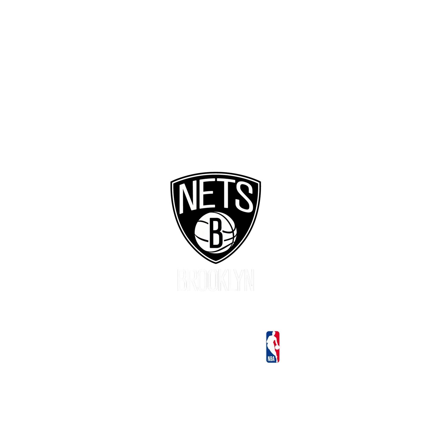 iPhone 12 mini 犀牛盾SolidSuit聯名設計款防摔背蓋手機殼 NBA - Logo-布魯克林籃網 Brooklyn Nets - Light
