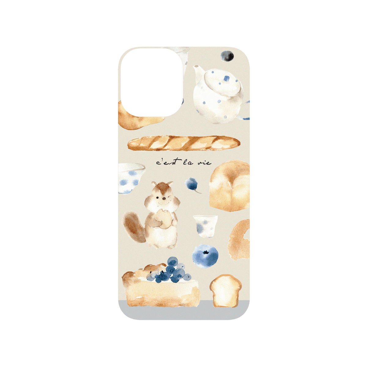 RhinoShield X Liang Feng SolidSuit iPhone 12 Case - Pear and Bread