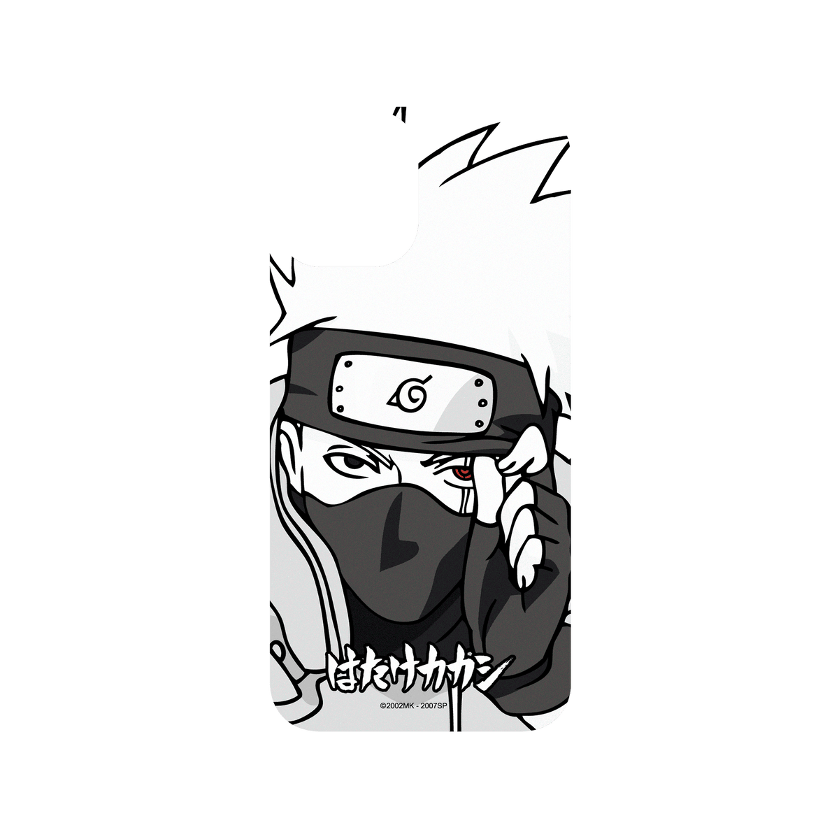 RHINOSHIELD X Naruto Shippuden SolidSuit iPhone 12 Pro Case - Kakashi Black & White