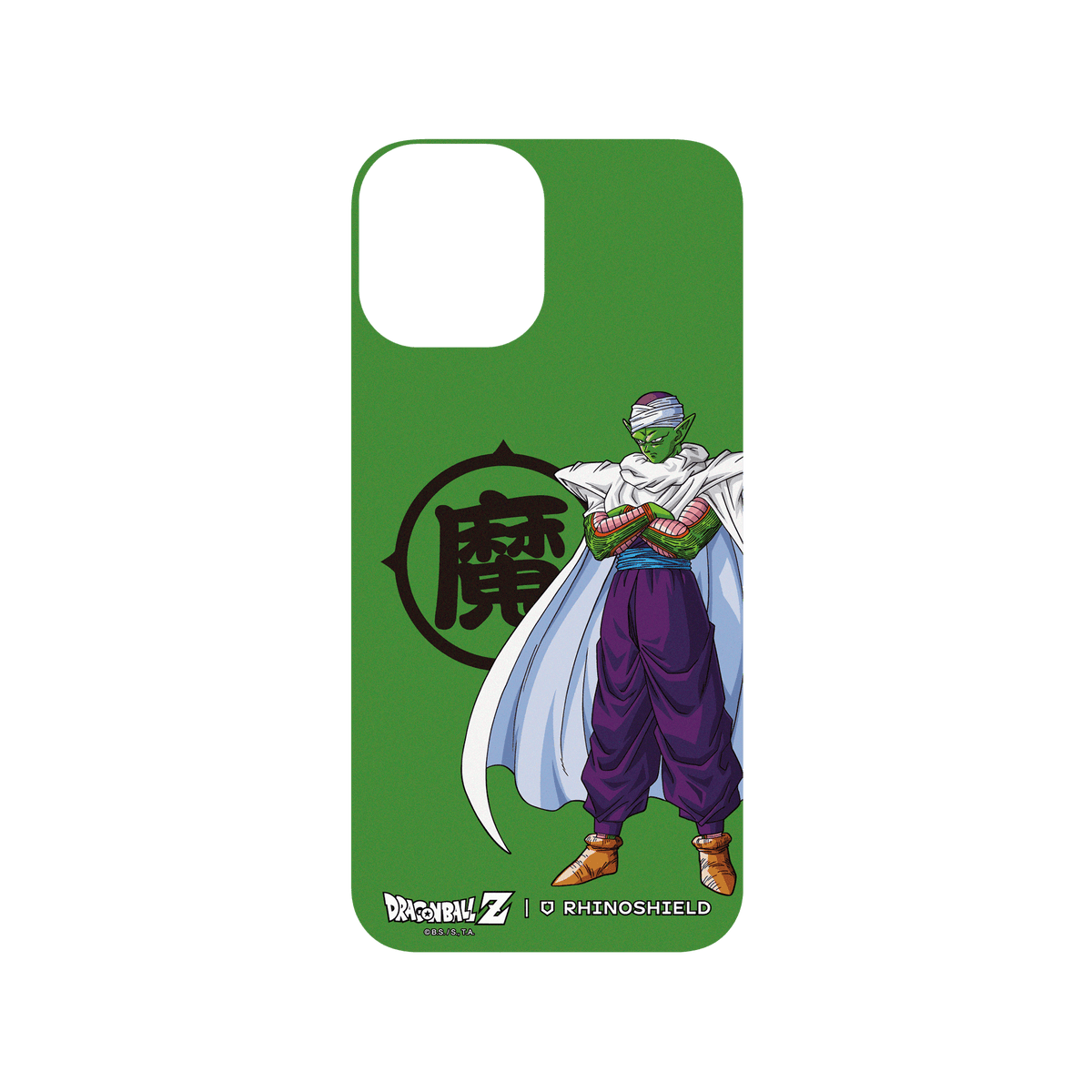 RhinoShield X Dragon Ball Z SolidSuit iPhone 12 Case - Piccolo & "Ma" symbol