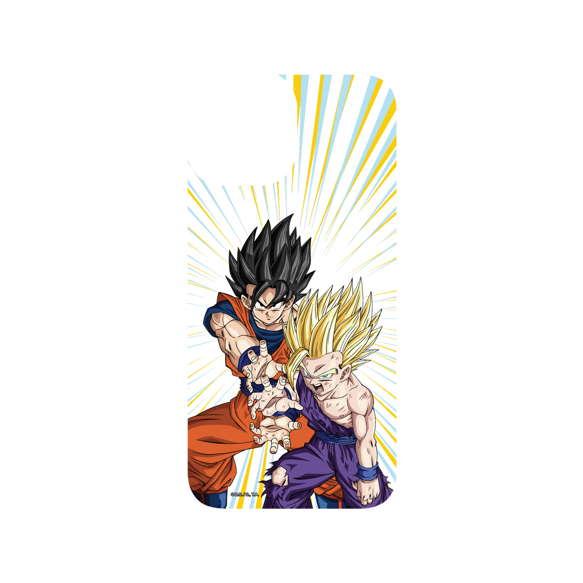RHINOSHIELD X Dragon Ball Z SolidSuit iPhone 13 mini Case - Father-Son Kamehameha