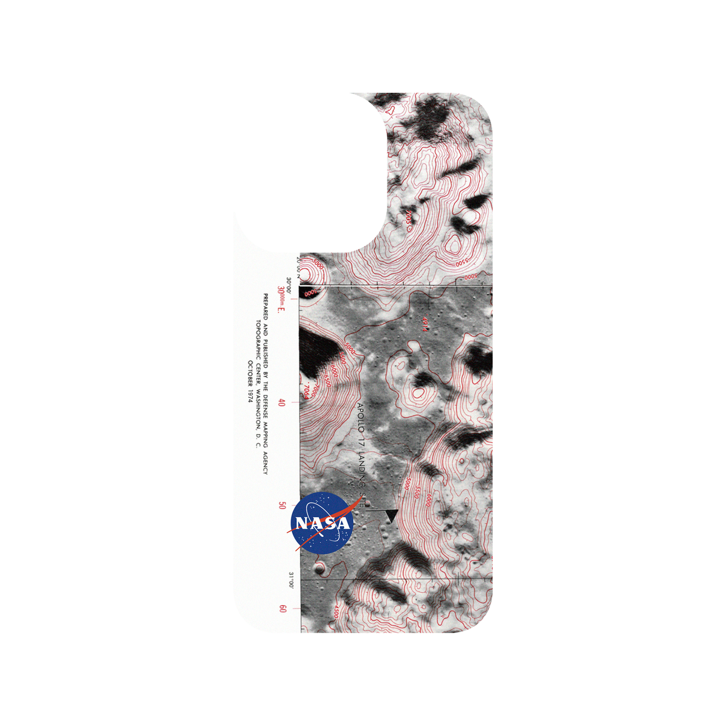 RHINOSHIELD X Cosmos SolidSuit (MagSafe compatible) iPhone 13 Pro Case - Apollo 17 Landing Site