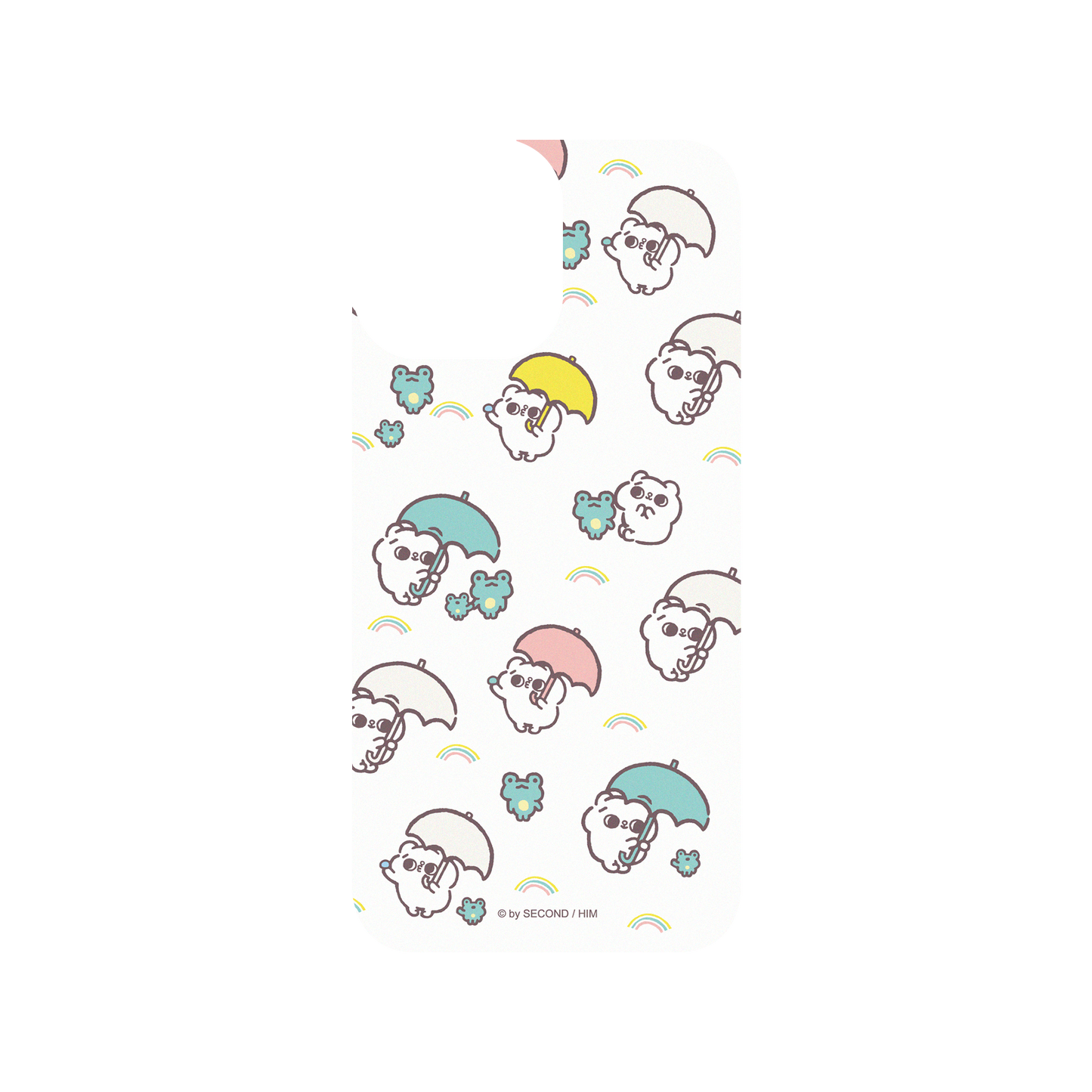 RHINOSHIELD X Song Song Meow by SECOND SolidSuit (MagSafe compatible) iPhone 13 Pro Max Case - Let me hold an umbrella for you