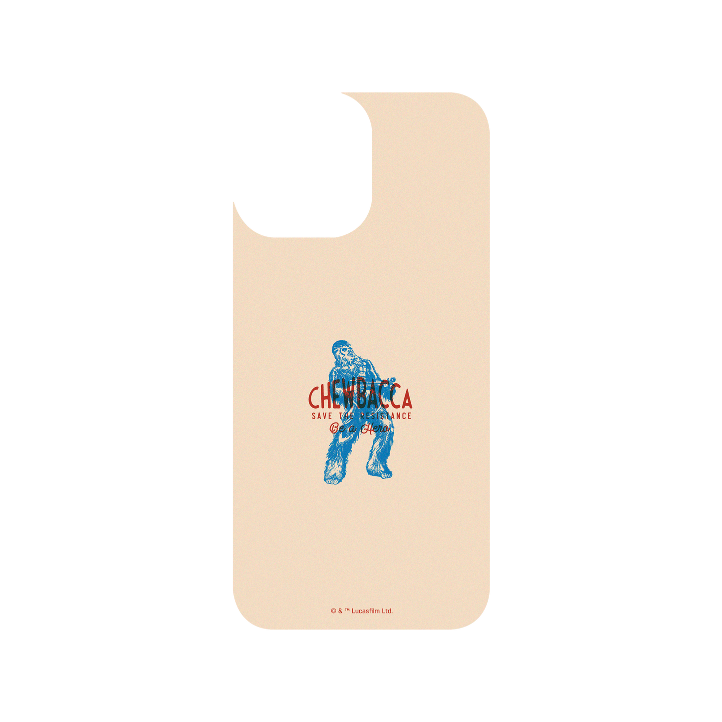 iPhone 13 Pro Max 犀牛盾SolidSuit (MagSafe 兼容)聯名設計款防摔背蓋手機殼 StarWars 星際大戰9系列 - 小圖款-丘巴卡