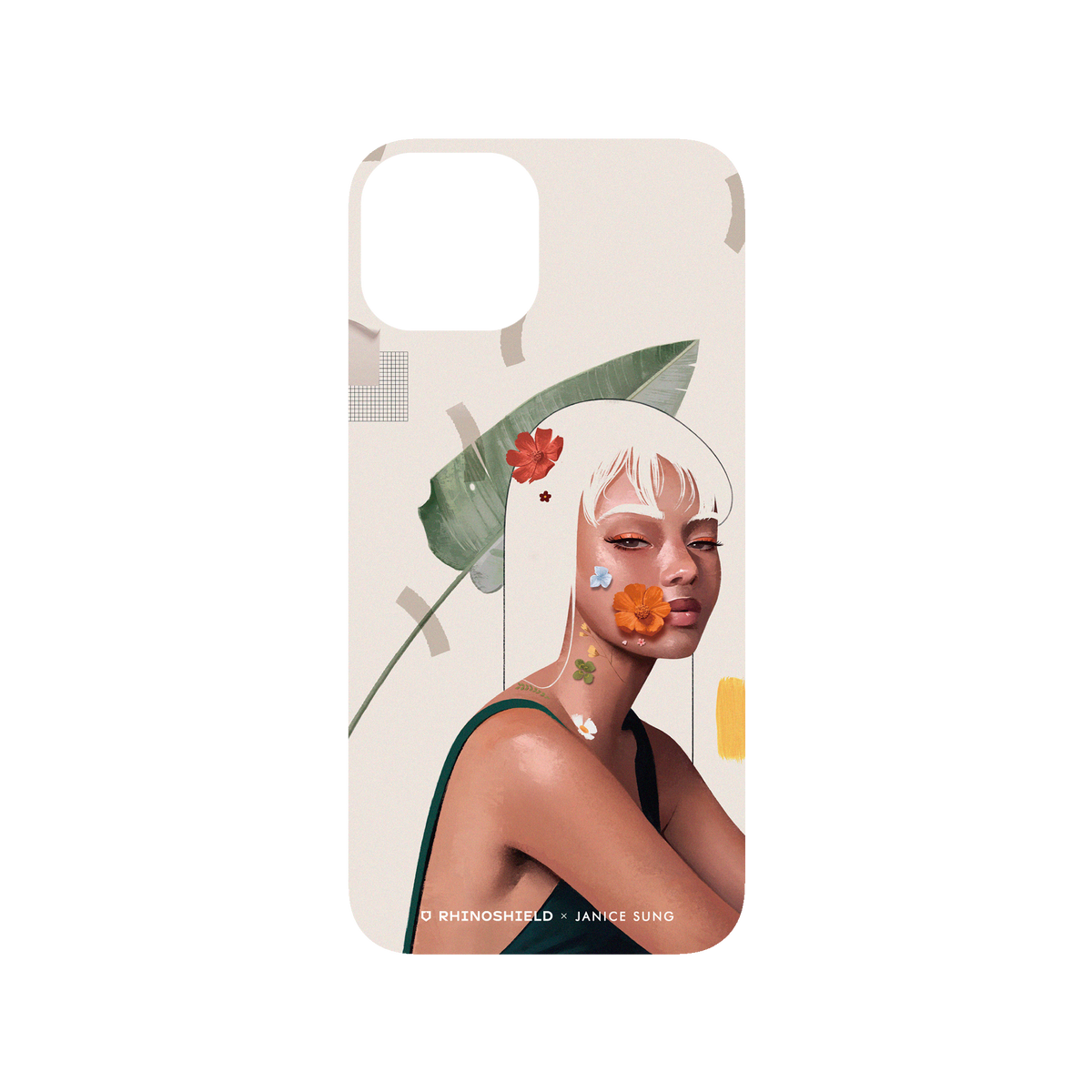 RHINOSHIELD X Janice Sung SolidSuit iPhone 13 Case - Fiji