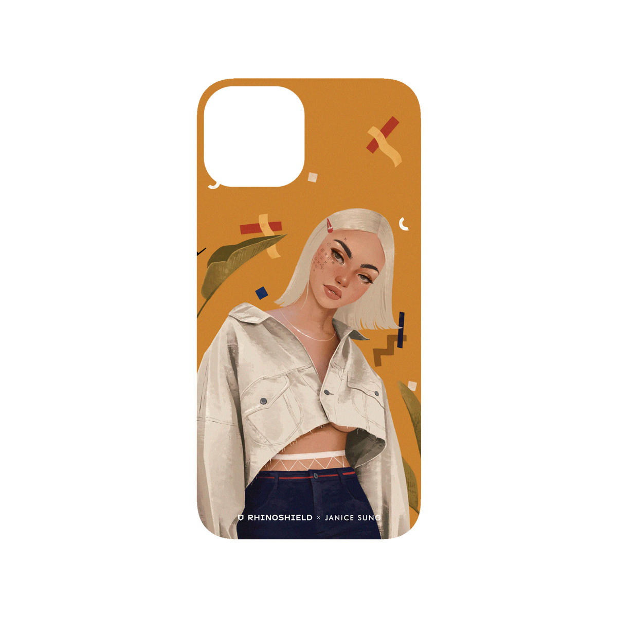 RHINOSHIELD X Janice Sung SolidSuit iPhone 13 Case - Anabelle