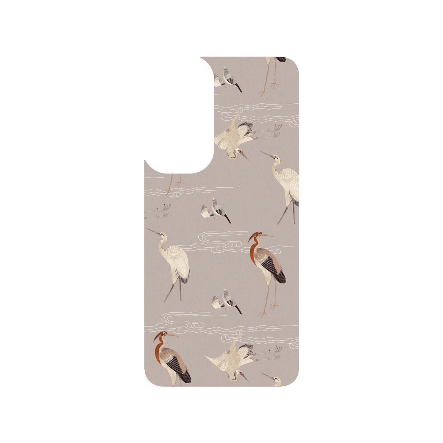 RHINOSHIELD X National Museum of History SolidSuit Samsung Galaxy S24+ Case - Cranes by the River