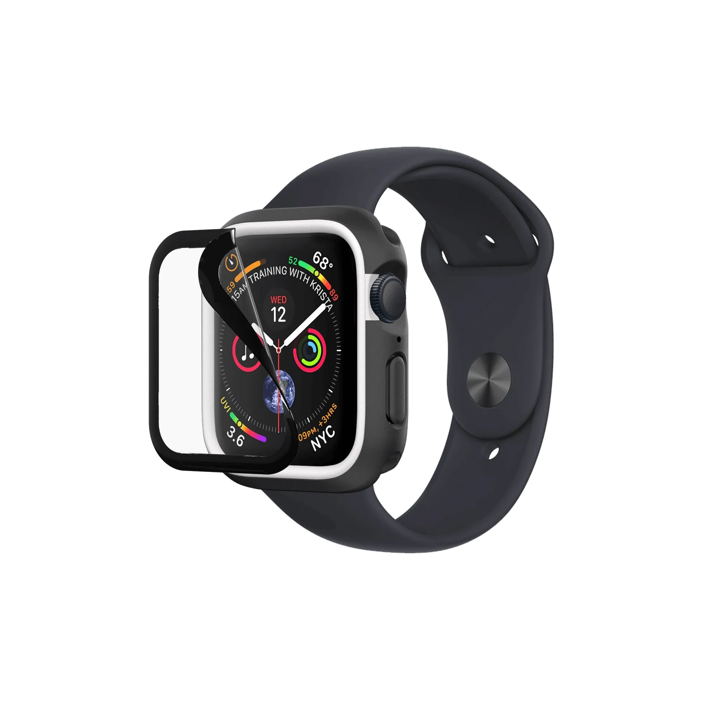 (R) Apple Watch SE (44mm) Apple Watch 3D壯撞貼