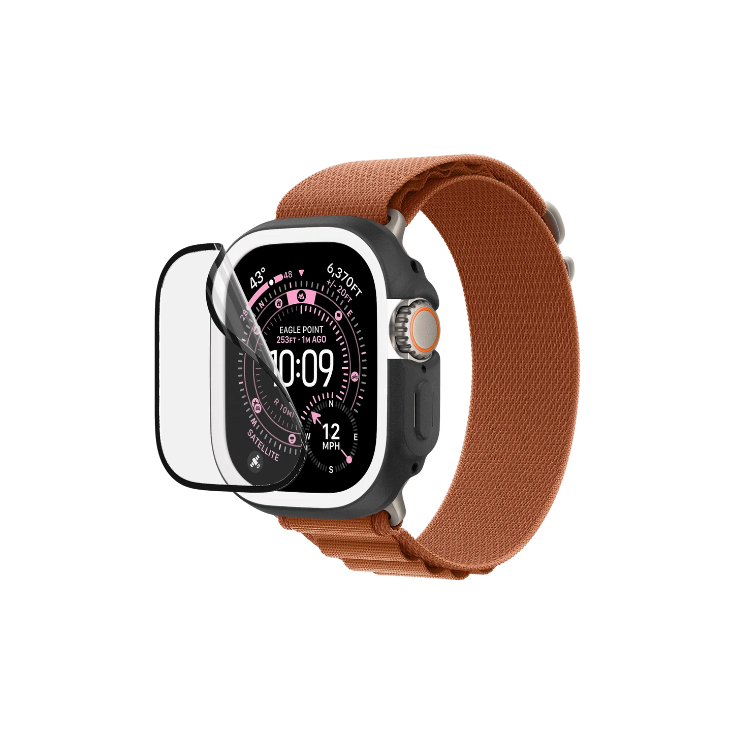 (R) Apple Watch Ultra 3 (49mm) Apple Watch 3D壯撞貼